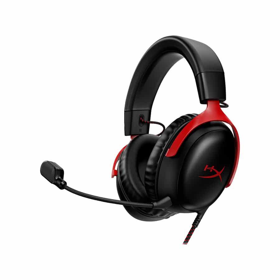 HyperX Slušalice sa mikrofonom Cloud 3, Crno-crvene