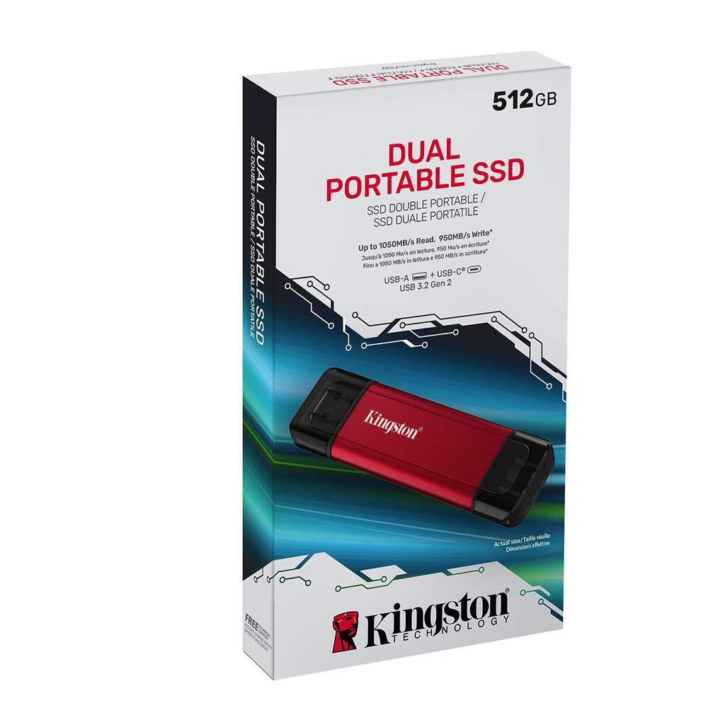 Kingston SSD Dual portable, 1TB UBS