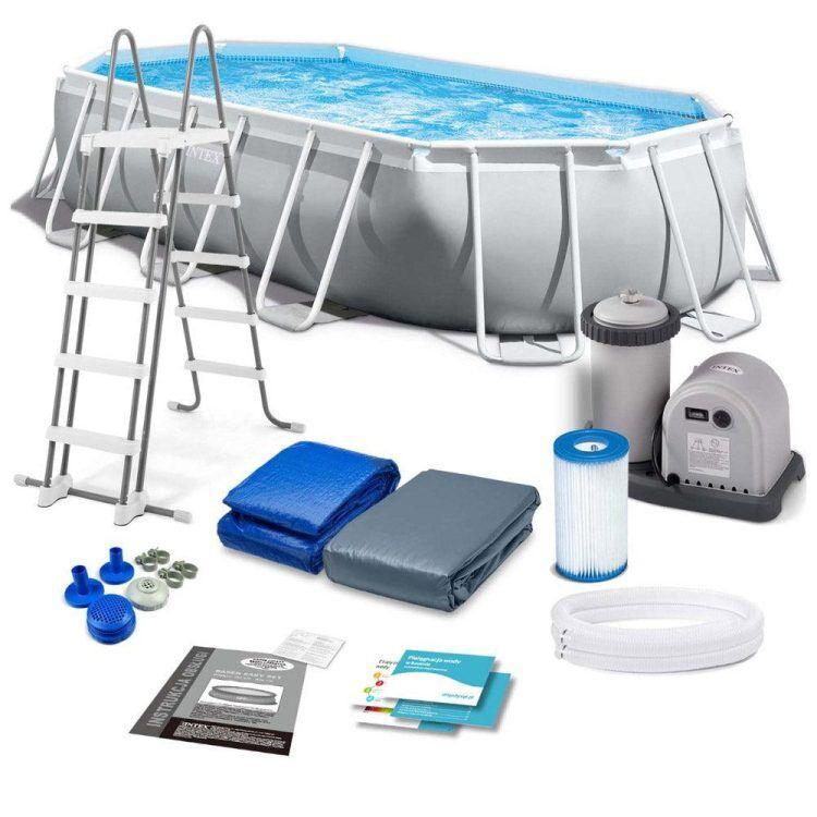 Intex Bazen sa metalnom konstrukcijom, 503x274x122cm