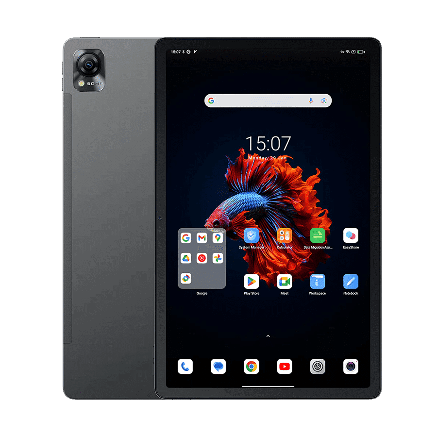 Blackview Tablet Mega 8, 13", 12GB, 256GB, Sivi