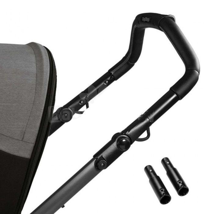 PEG PEREGO Produžeci za ručkeza book konstukciju, Crna
