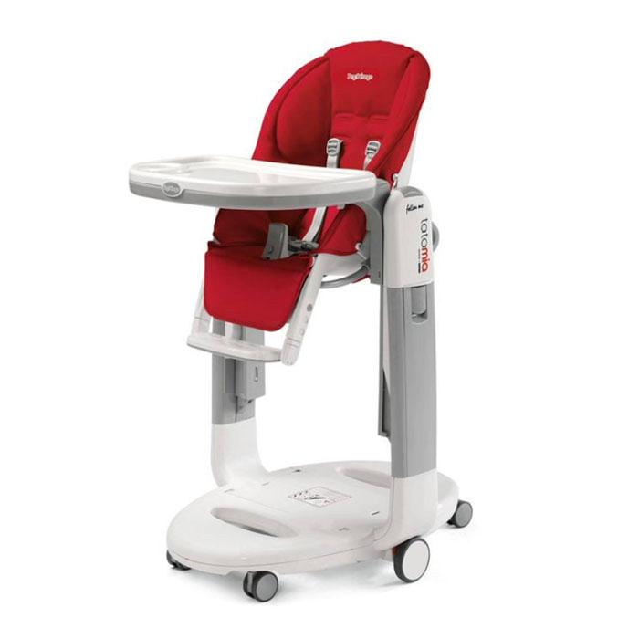 PEG PEREGO Hranilica / ljuljačka Tatamia Follow Me, Crvena