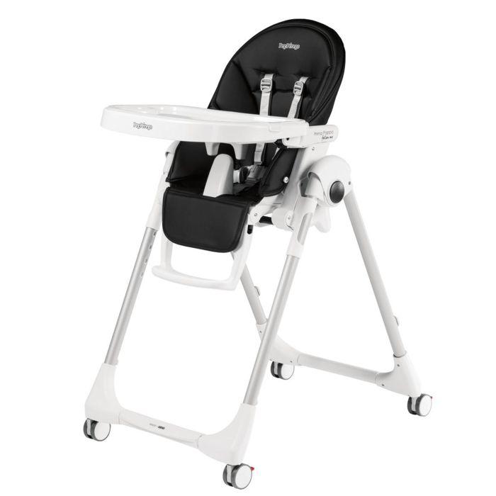 PEG PEREGO Prima pappa FOLLOW ME, Crna