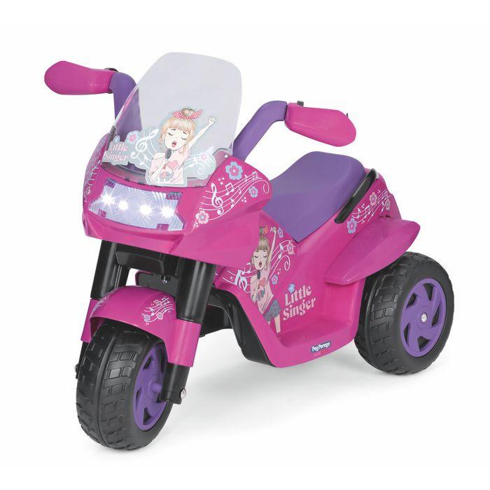 PEG PEREGO Motor little singer 6V, Roze