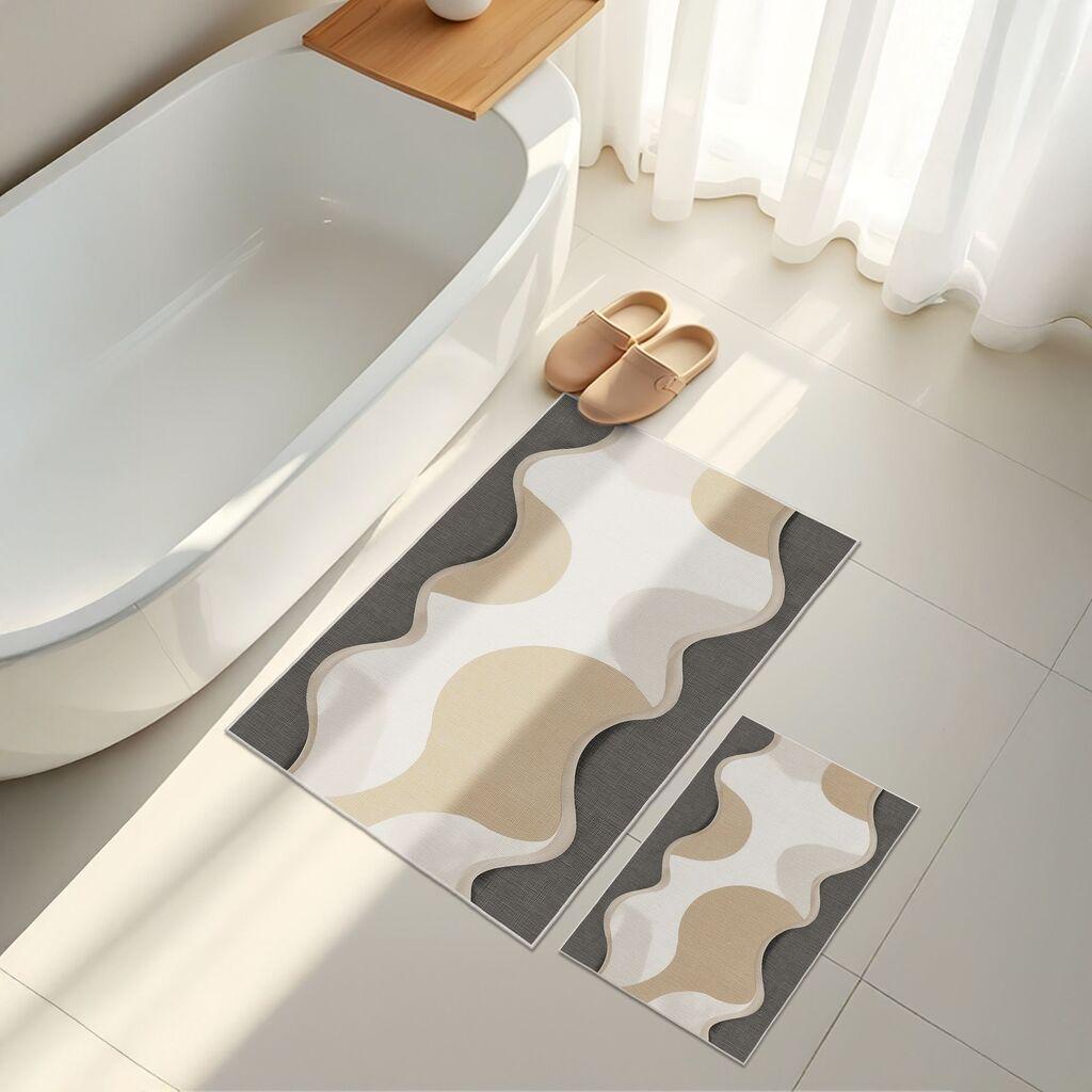 L'essentiel Maison Set kupaonskih tepiha Asr23, 2 dijela, Bež