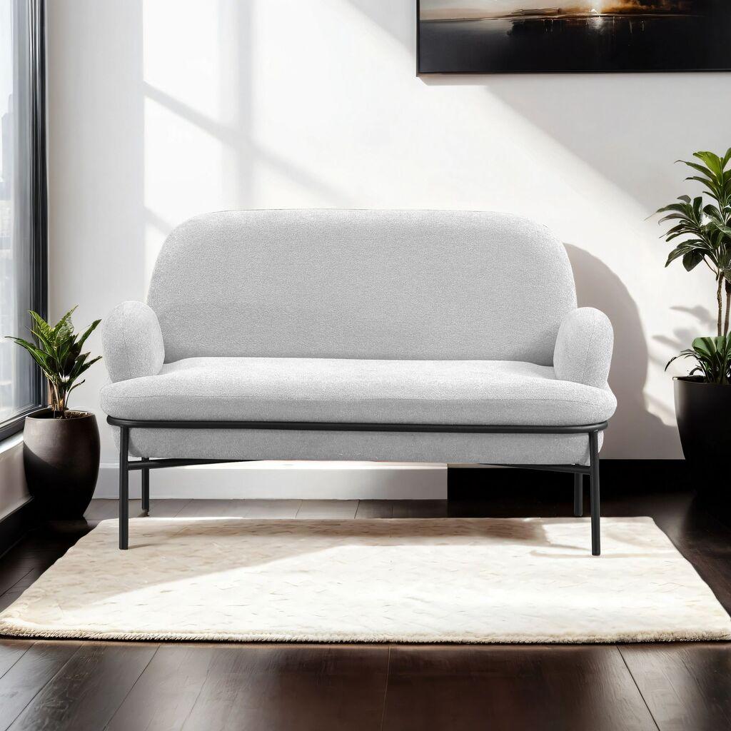 Atelier del Sofa Dvosed Aster, 140x80x53 cm, Bijeli