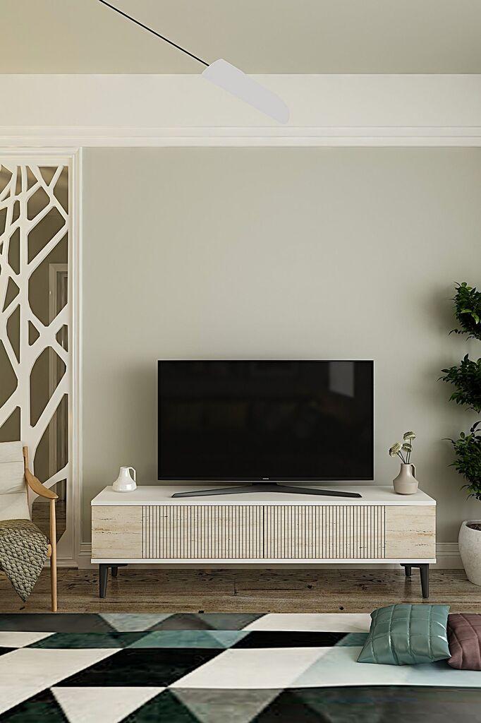 Hanah Home TV ormarić Corsa 120, bijela