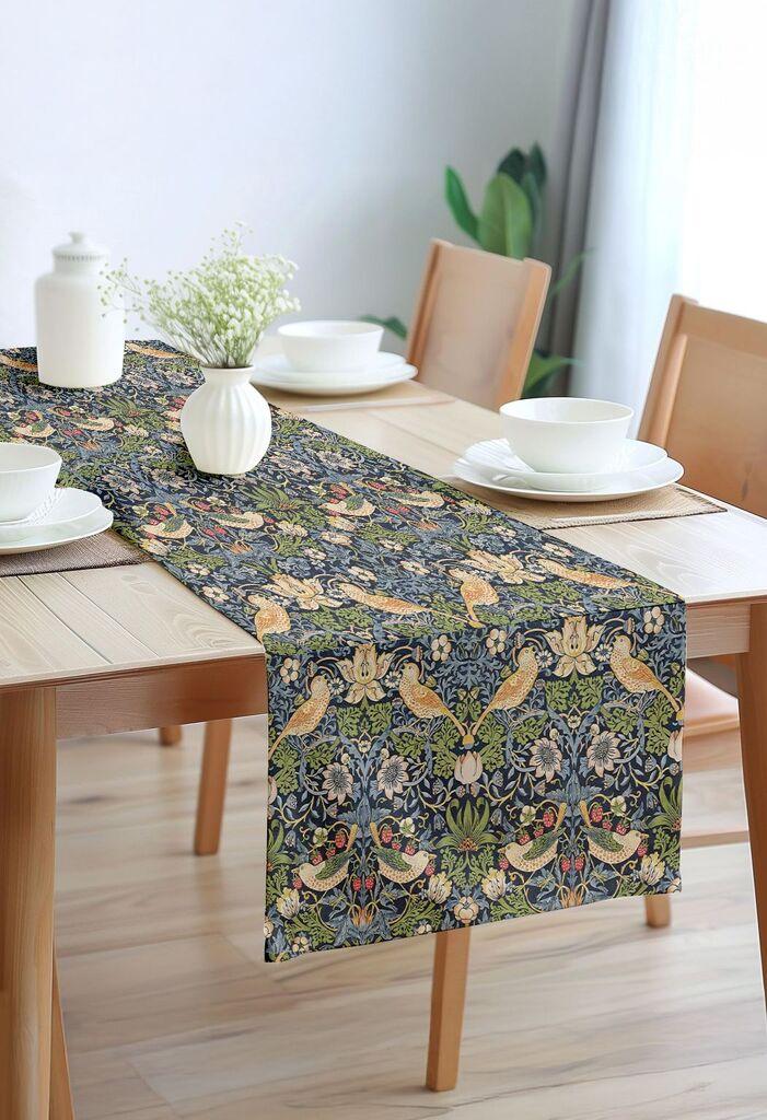 Hermia Runner RNNSRV0041, 50 x 150 cm, Šareni