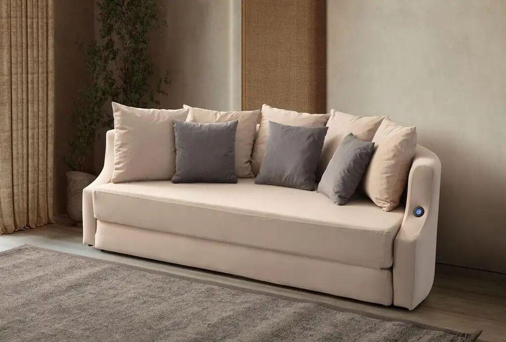 Atelier del Sofa Letto kauč na razvlačenje, 230 x 120 x 70 cm, krem