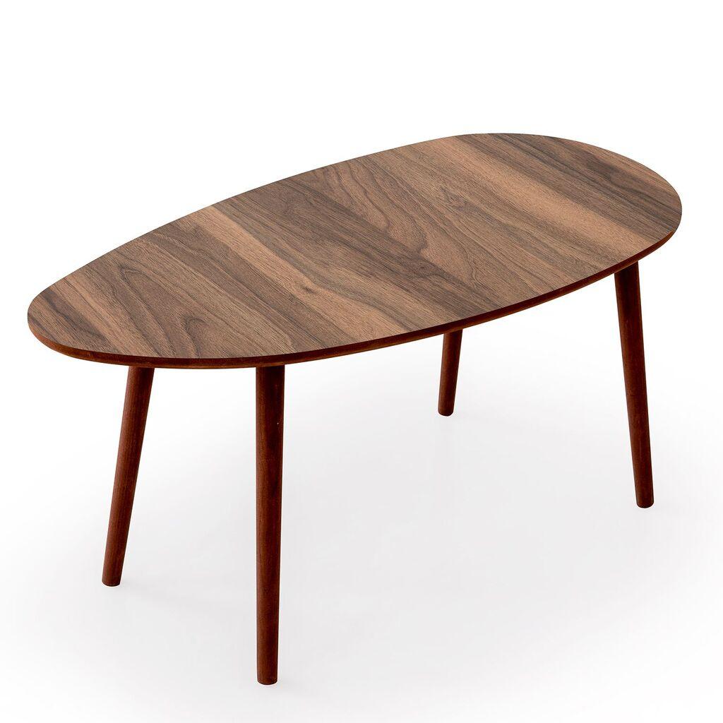 Hanah Home Klub stol Nora, smeđa