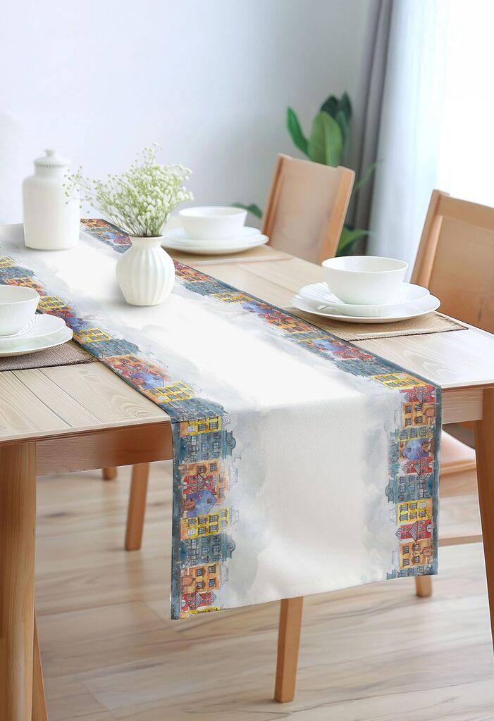 Hermia Runner RNNSRV0086, 50 x 150 cm, Šareni