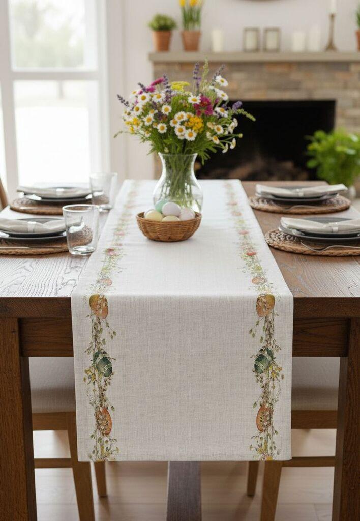 Hermia Runner RNNSRV0069, 50 x 150 cm, Šareni