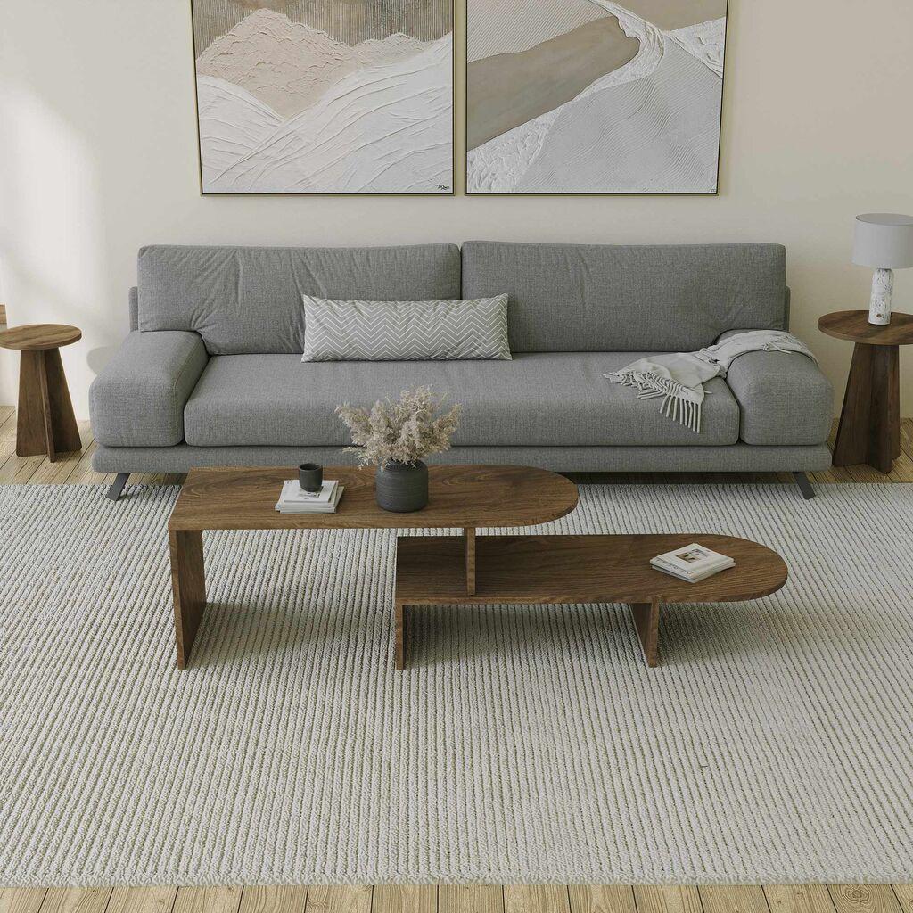 Hanah Home Klub sto 2 u 1 Puzzle, Smeđi