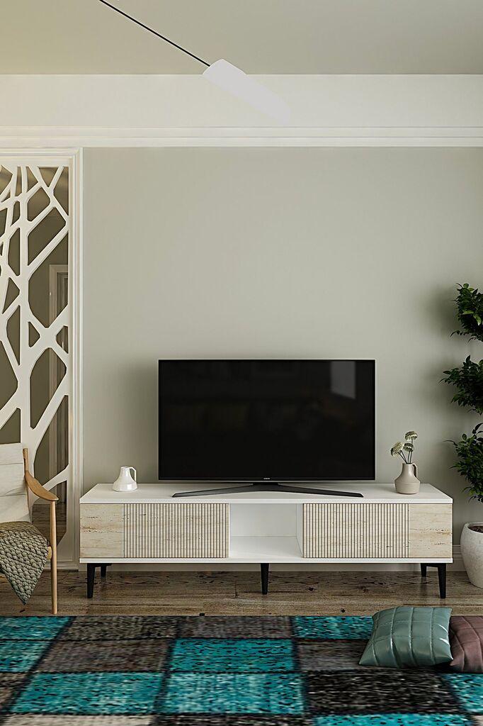 Hanah Home TV ormarić Corsa 150, bijela