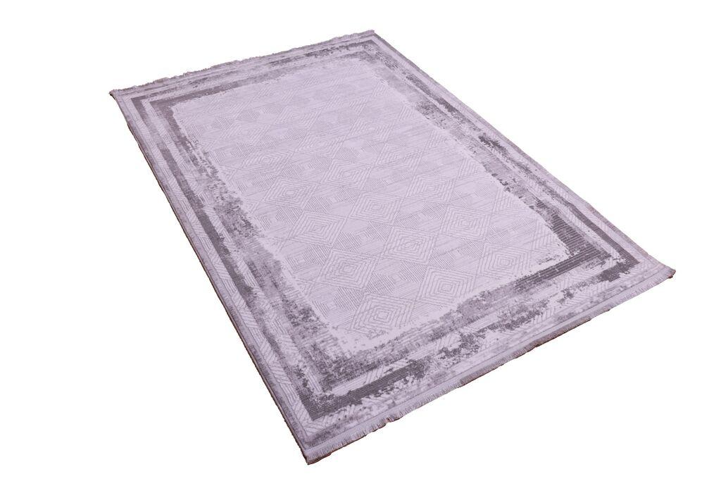 Merinos Končani tepih Retro elegancija, 133x190 cm, Sivi
