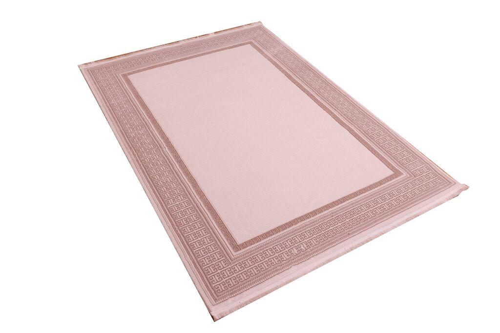 Merinos Končani tepih Klasični ram, 133x190 cm, Roze