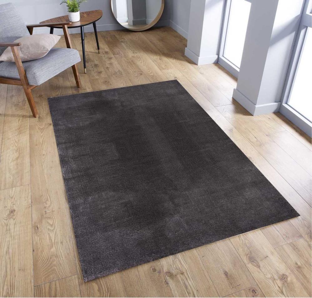 Merinos Končani tepih Baršunasti dodir, 160x230 cm, Tamnosivi