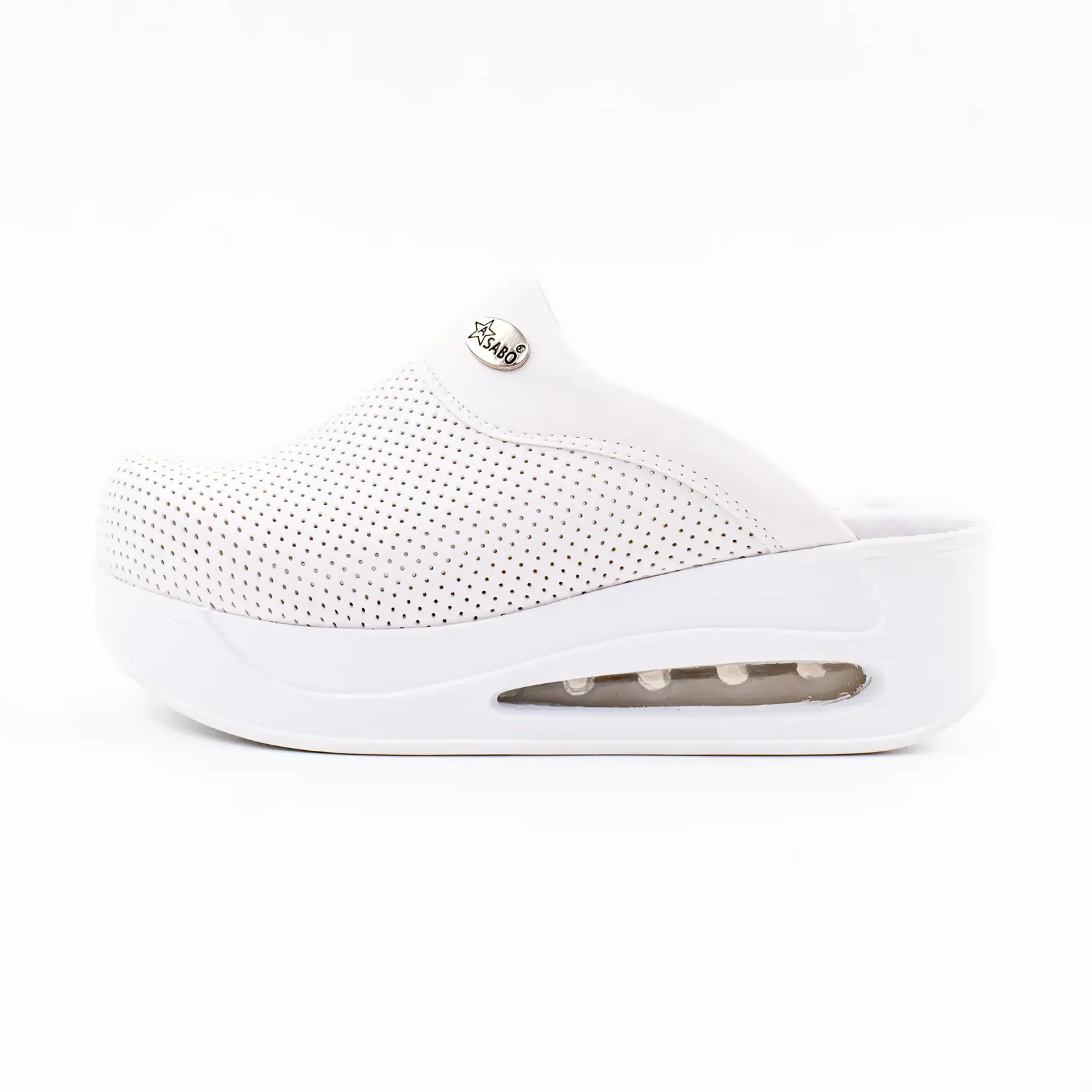 Dr Mitra Ženske klompe Air Max, Bijele