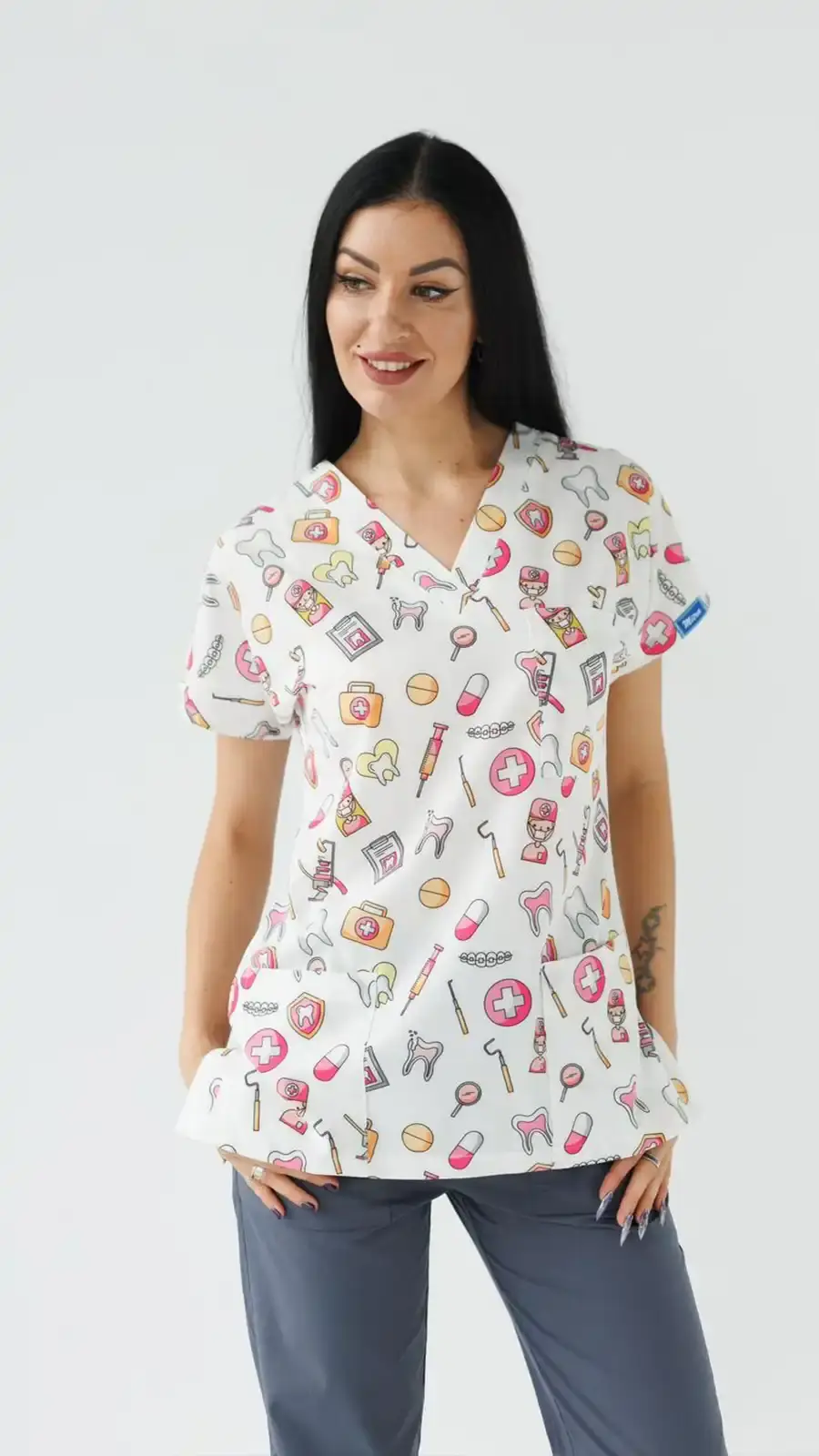 Medical House Ženska bluza Print, Šarena