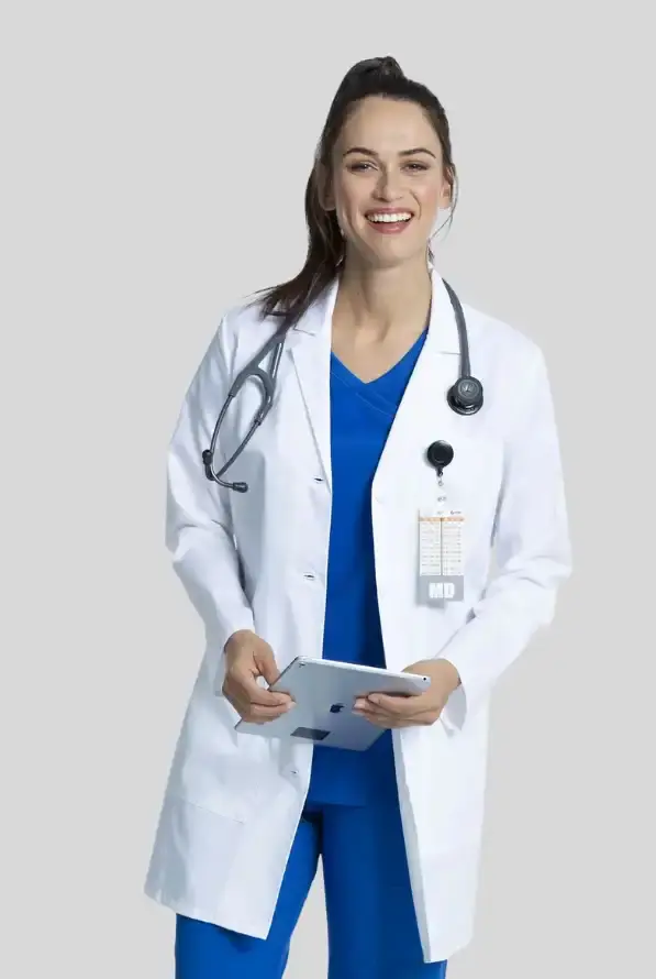 Cherokee Ženski medicinski mantil, Bijeli