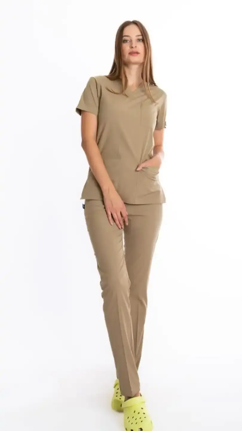 Medical House Ženske pantalone Fine-flex, Bež