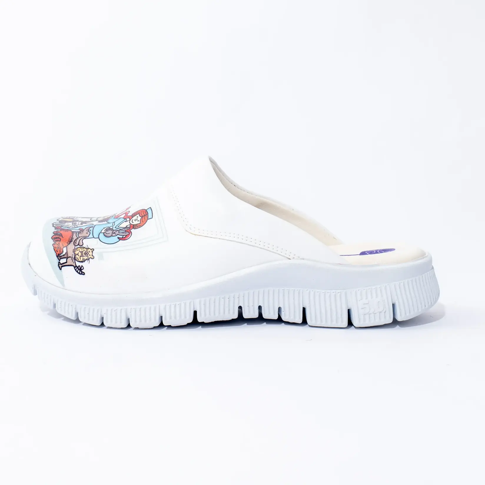 Ženske papuče Vet Komfort Flex, Bijele