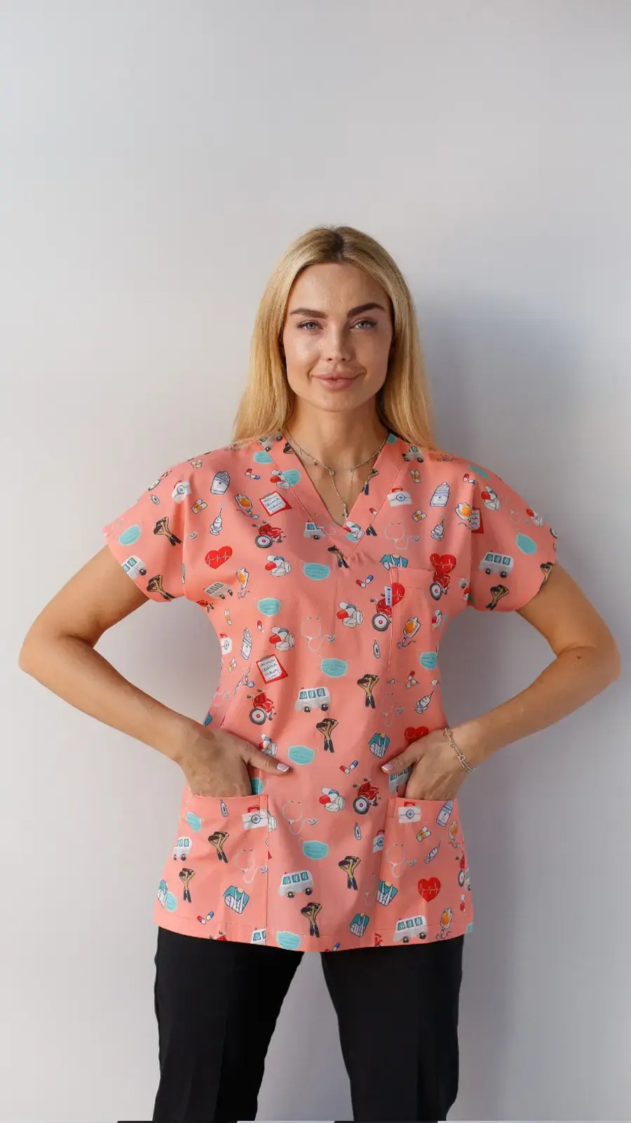 Medical House Ženska bluza Print, Roze