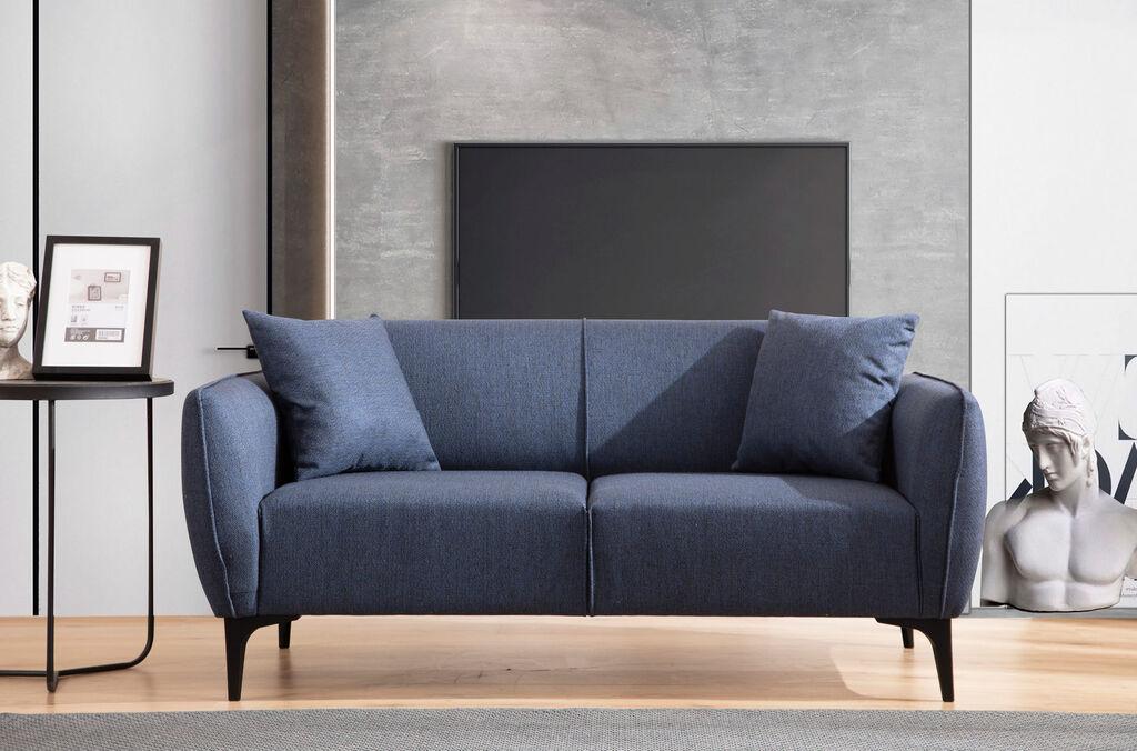 Atelier del Sofa Dvosjed Belissimo 180x67x95cm Plava