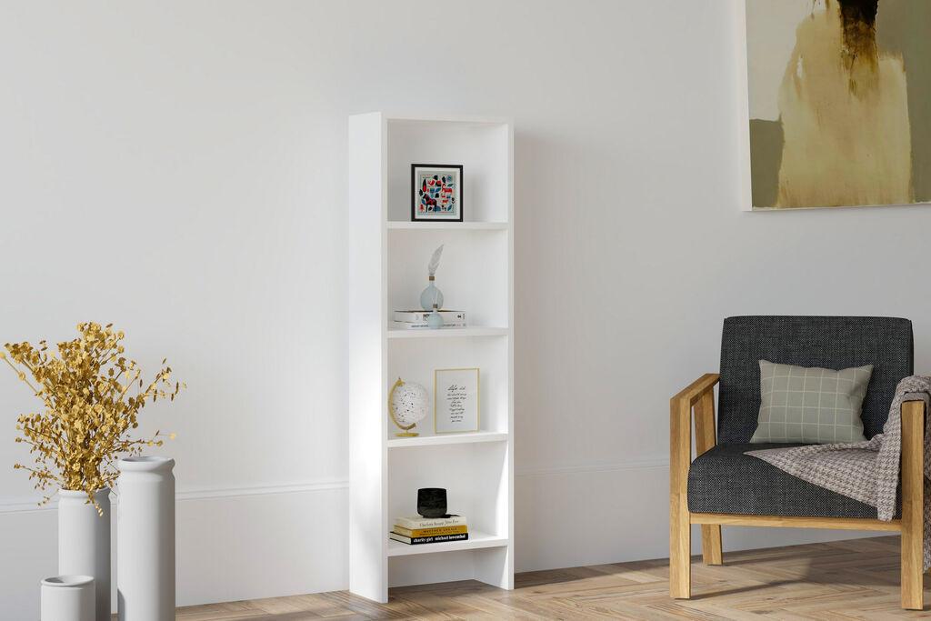 Hanah Home polica 40x150x19,6 cm bijela