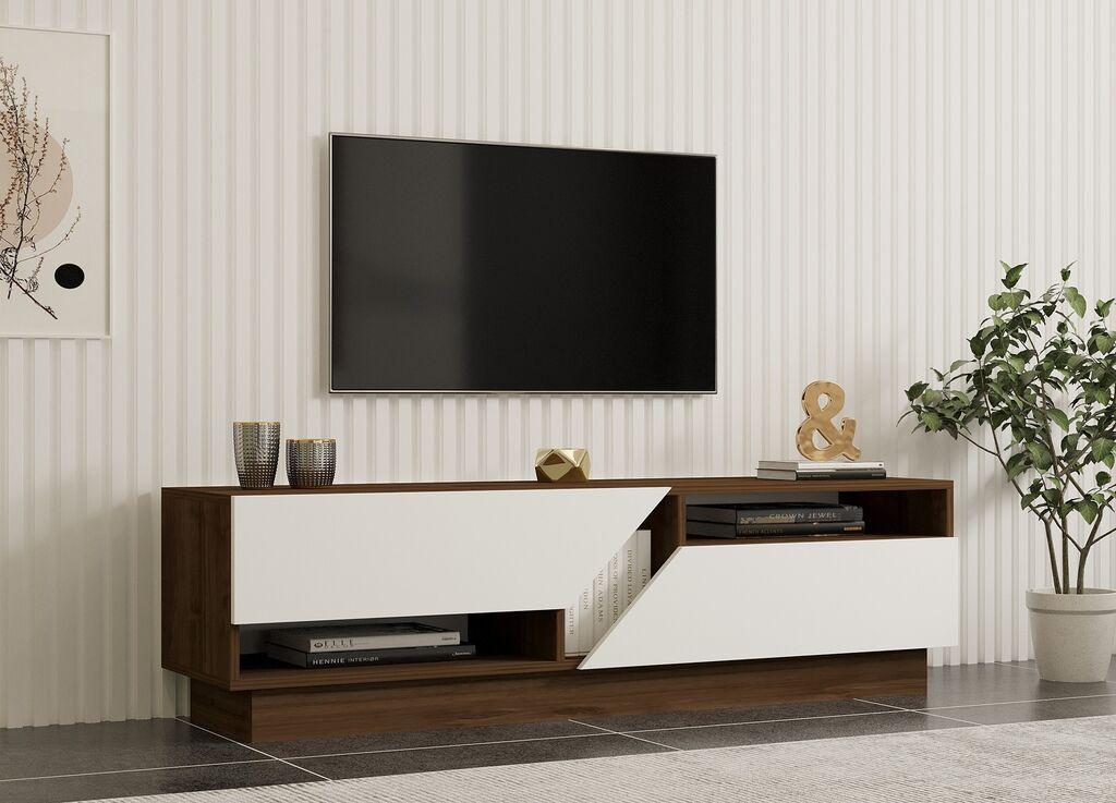 Hanah Home Goat TV polica, smeđe-bijela