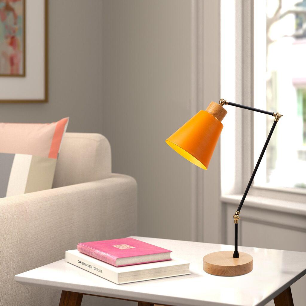 Opviq Stona lampa E27 Grlo, Narandžasta