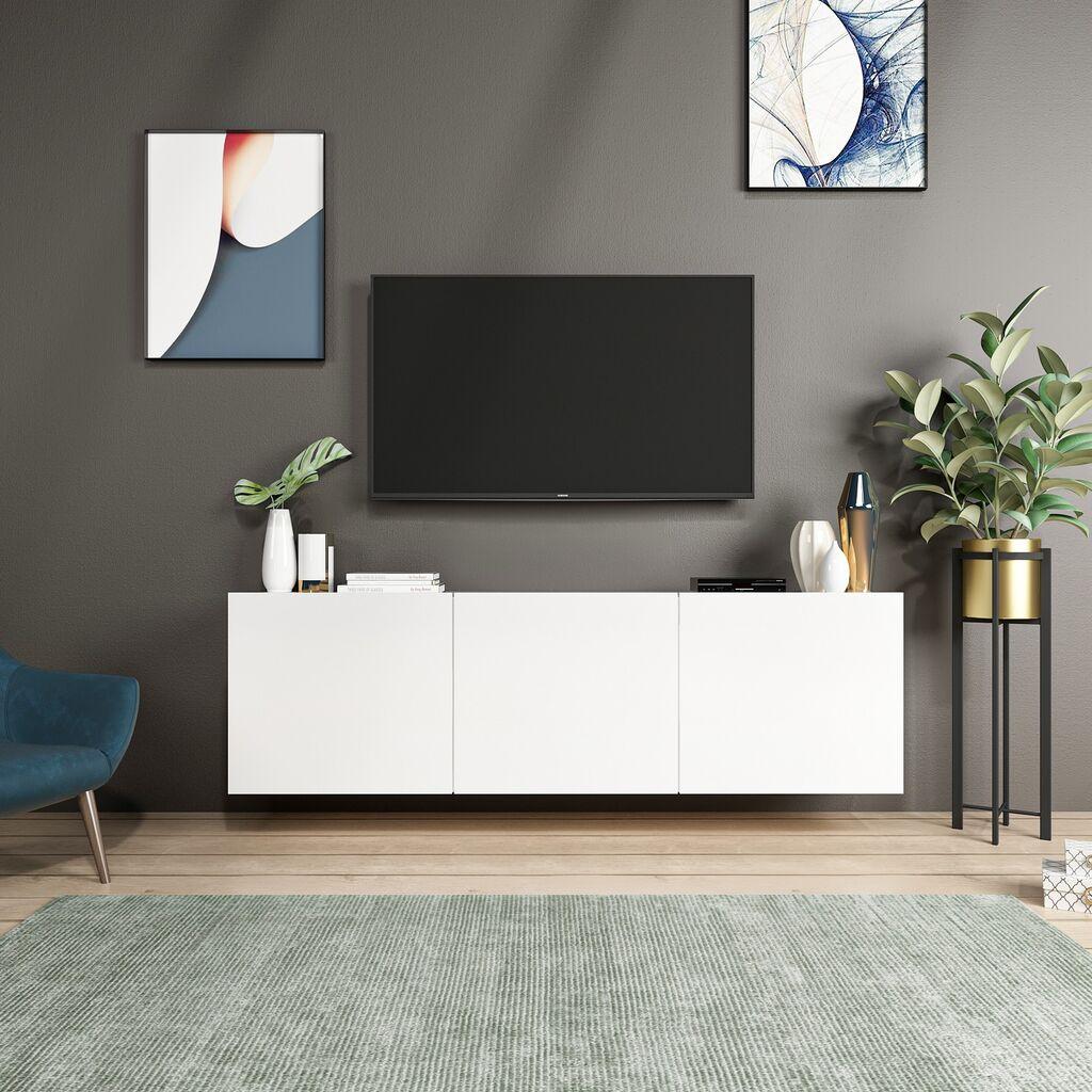 Hanah Home TV polica, bijela