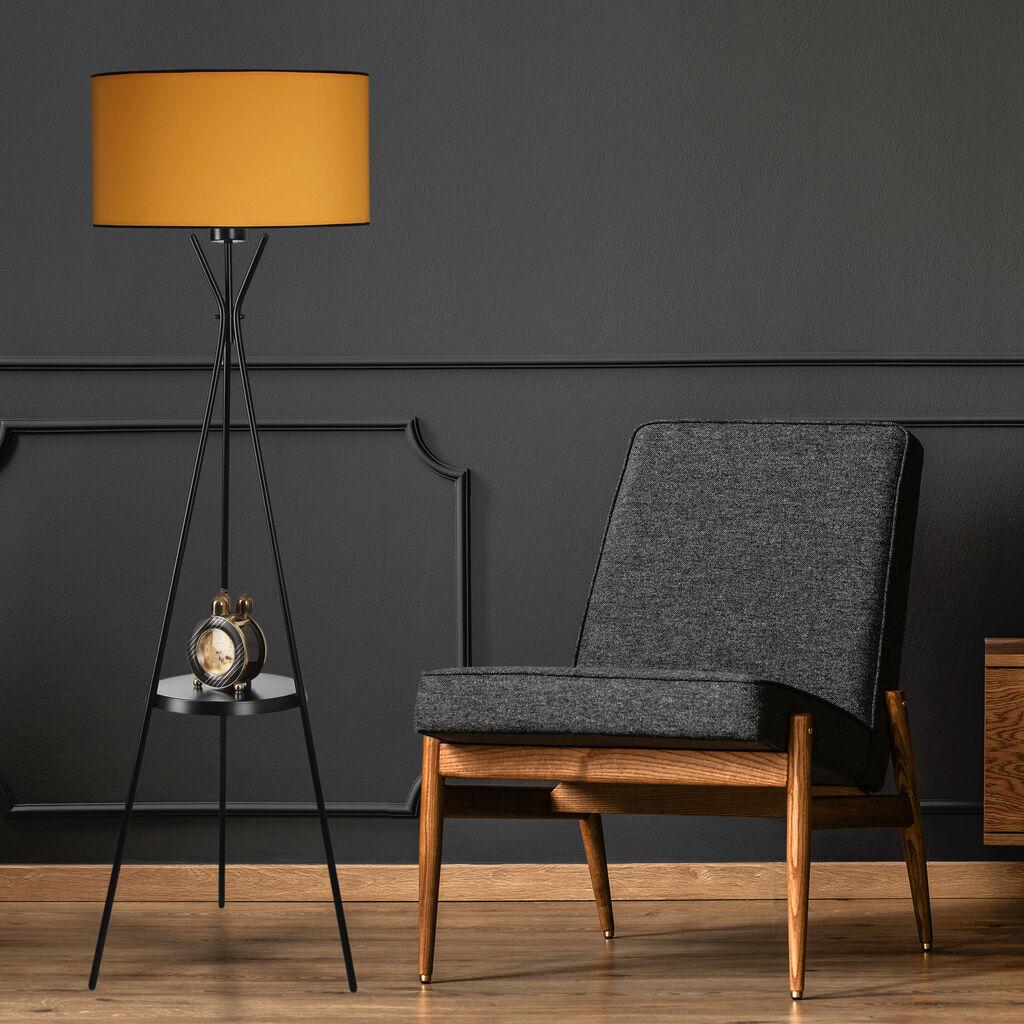 Opviq Venedik 534LUN3714 Podna lampa, oker