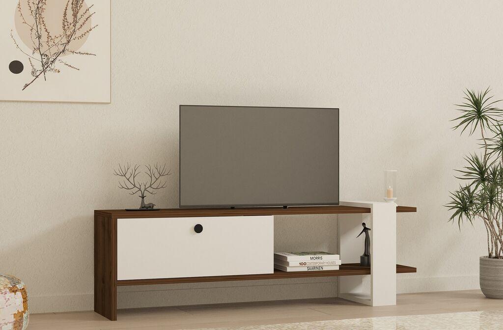 Hannah Home Gaye TV komoda, smeđe-bijela