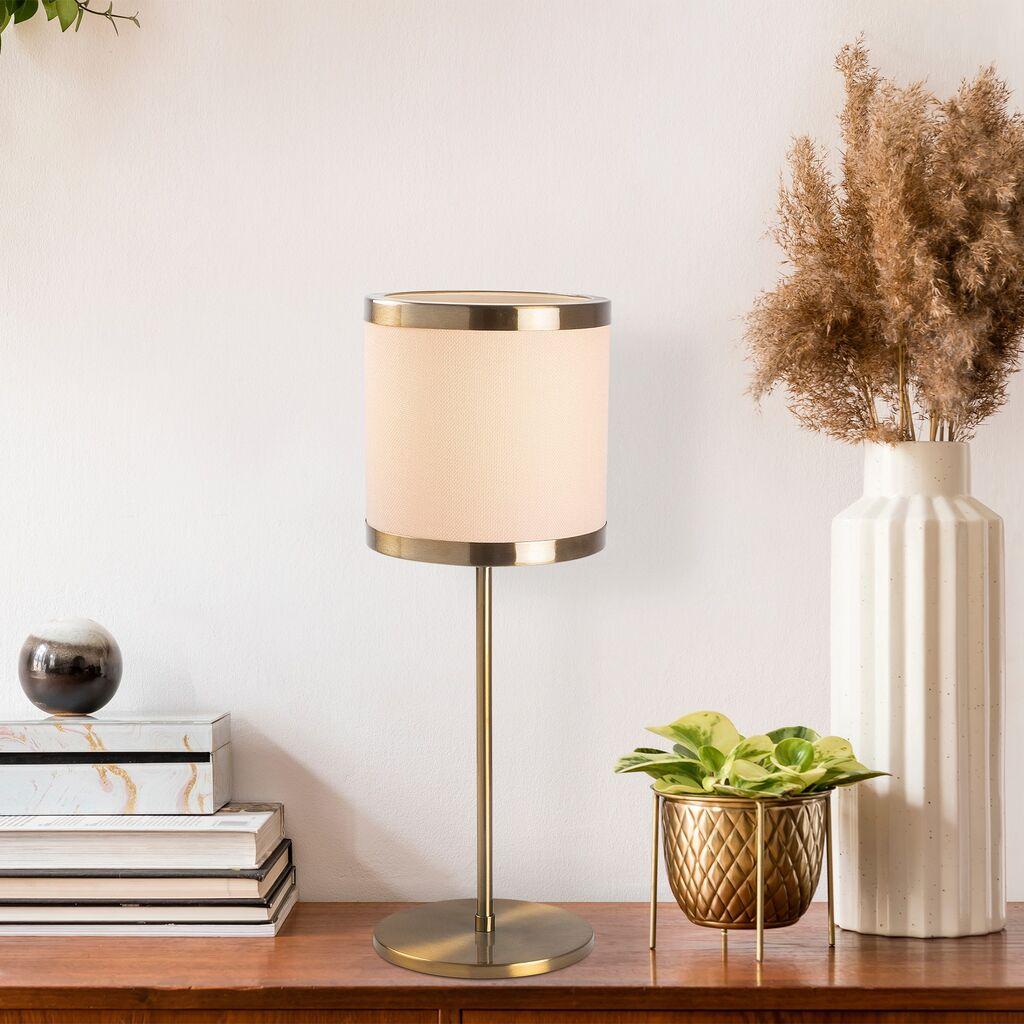 Opviq Stona lampa E27 Grlo, Bronza