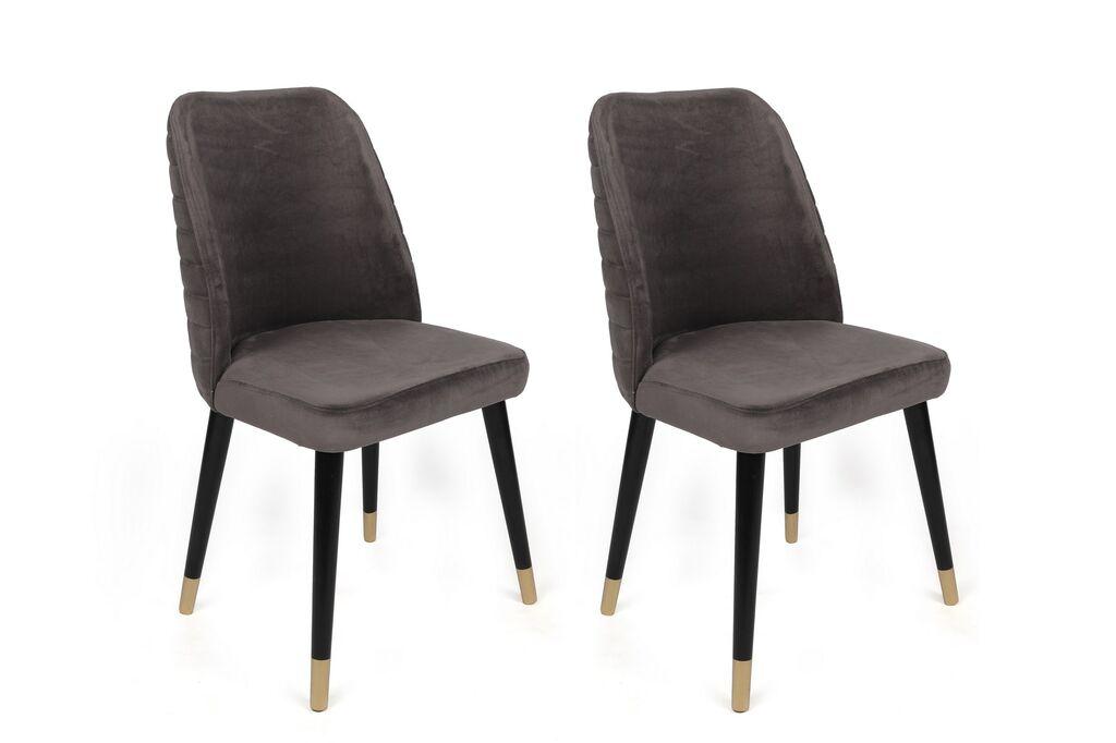 Hanah Home Set od 2 trpezarijske stolice u šarenom stilu