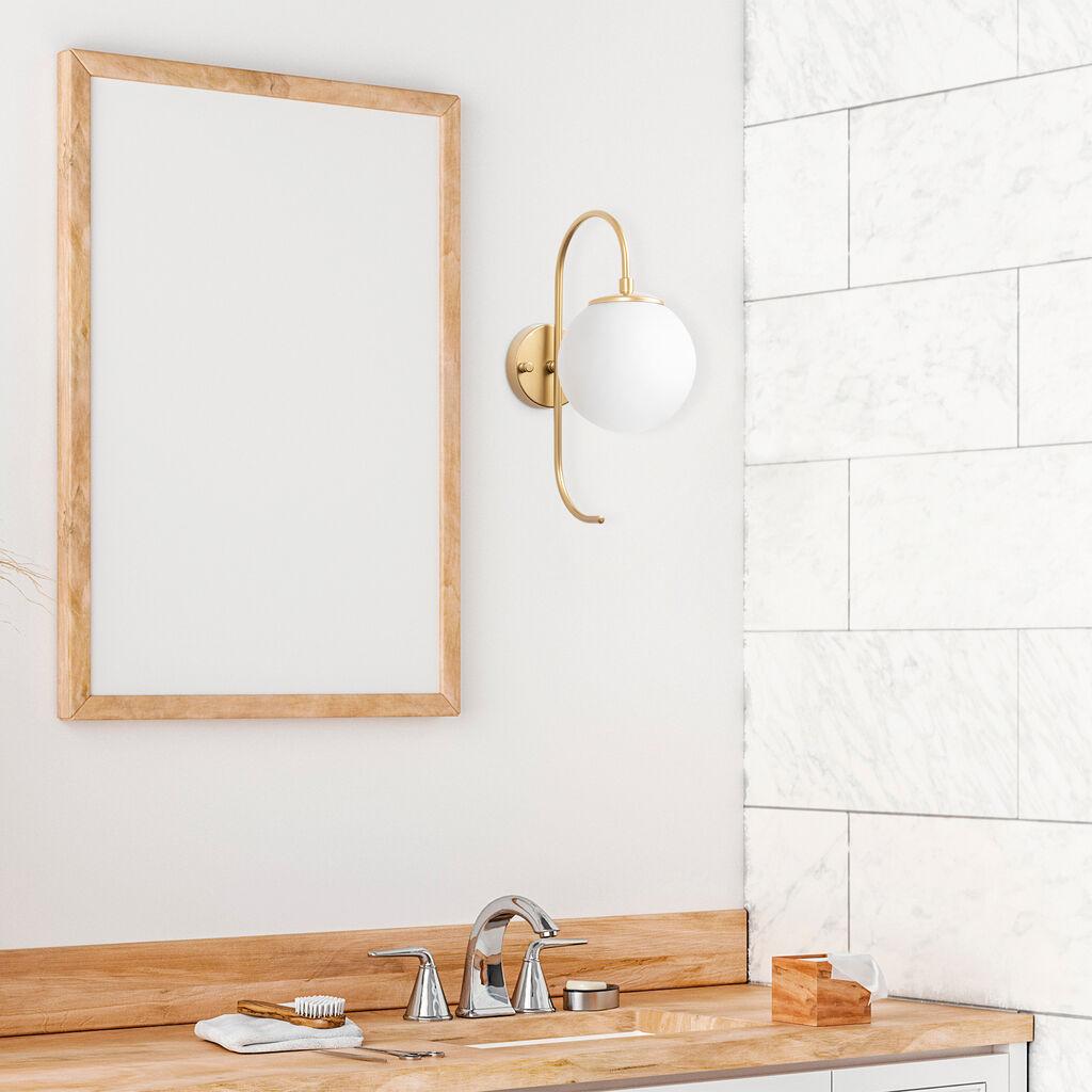 Opviq Jewel 10565 Zidna lampa, zlatna