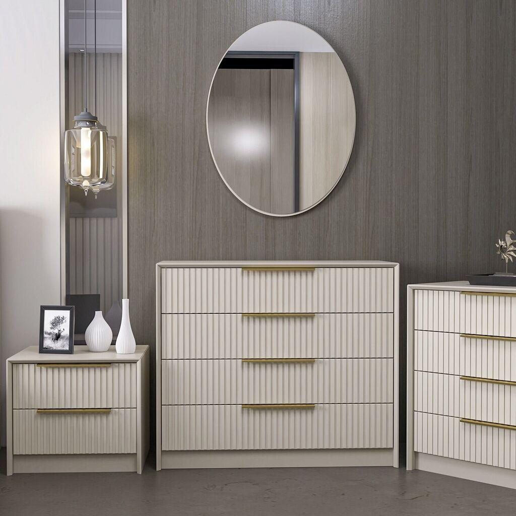 Hanah Home Kale Luxe 7940 Komoda, Bijela