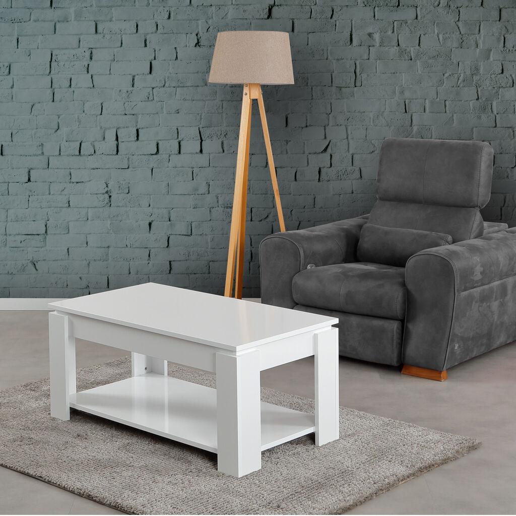 Hanah Home Club sto Polica 104x47x56cm Bijela