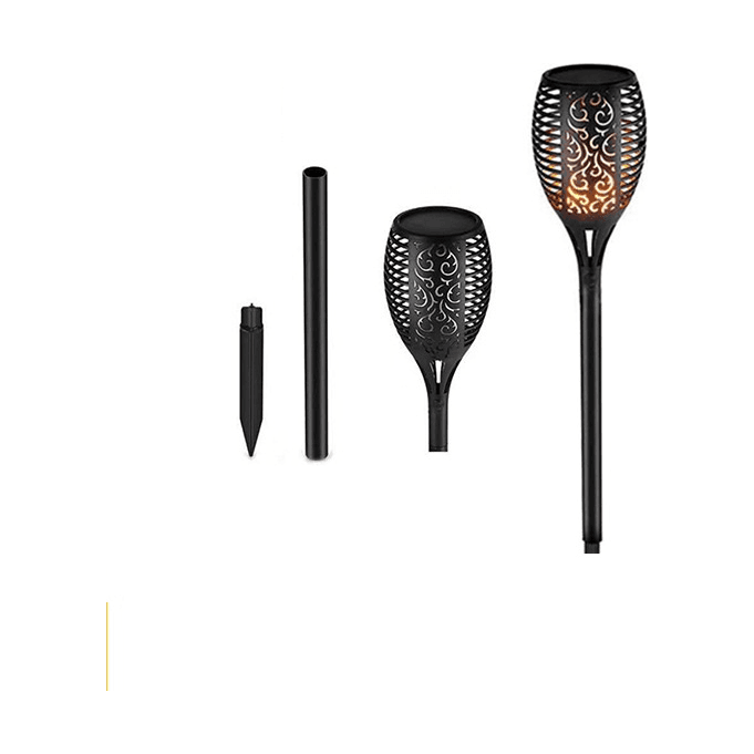 Giga Solarna LED lampa baklja za vrtnu rasvjetu, 30W