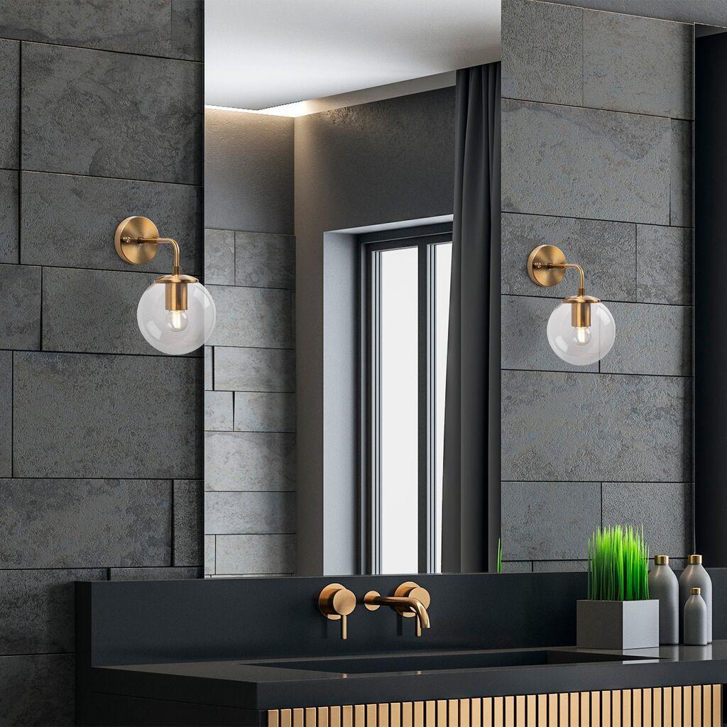 Opviq Viran 10890 Zidna lampa, zlatna