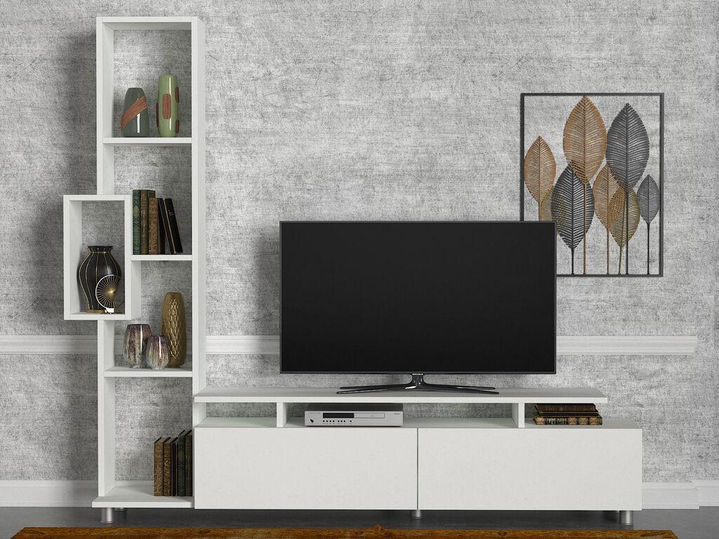Hanah home TV komoda Tulip bijela