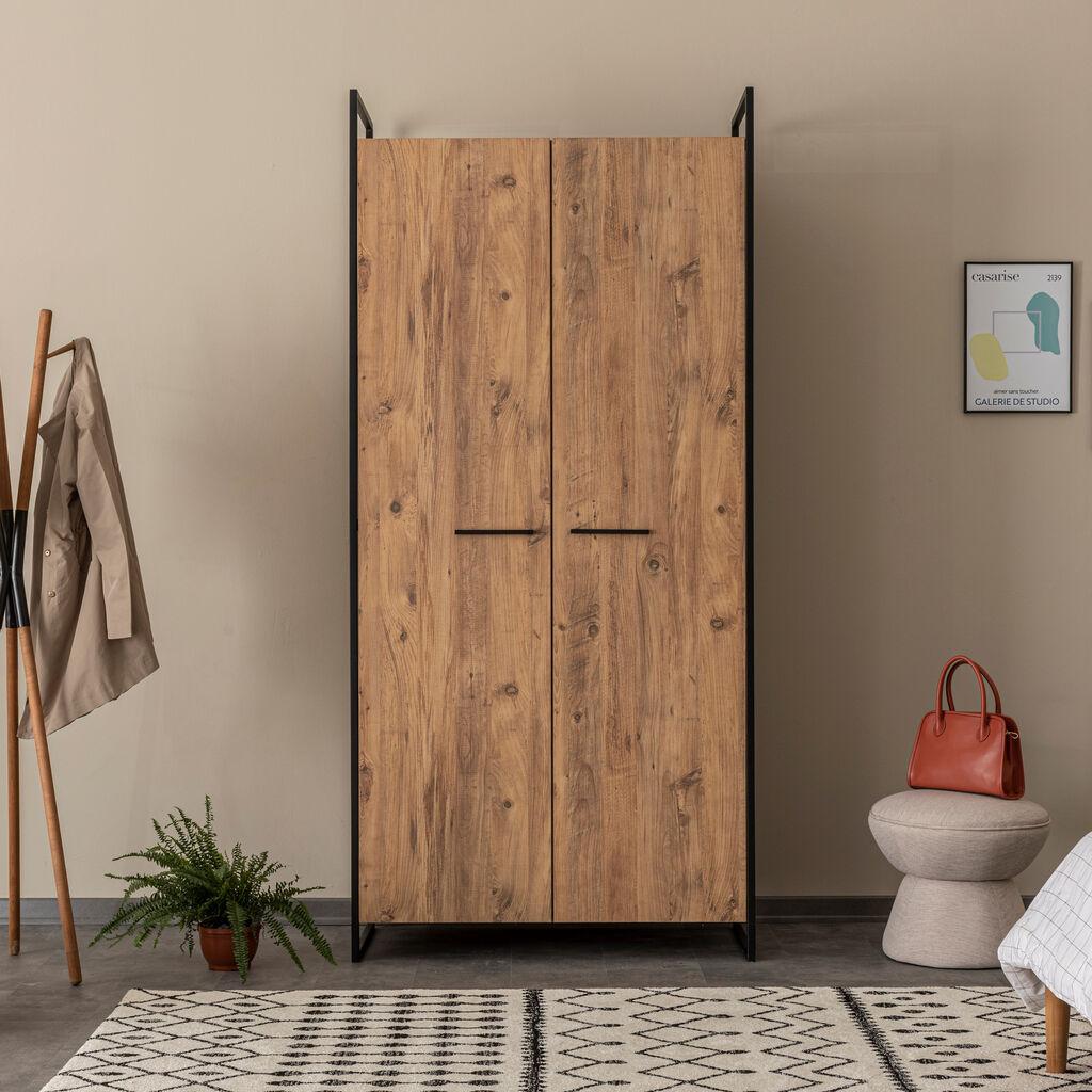 Hanah home Ormar Dynamic 104x225x52cm bež