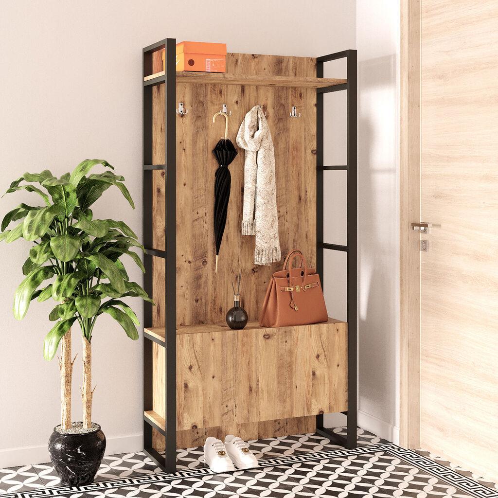 Hanah Home stalak za cipele 90x180x34cm bež boje