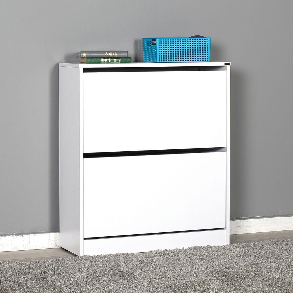 Hanah Home SHC 520 BB 1 (479ADR1173) Stalak za cipele, Bijela