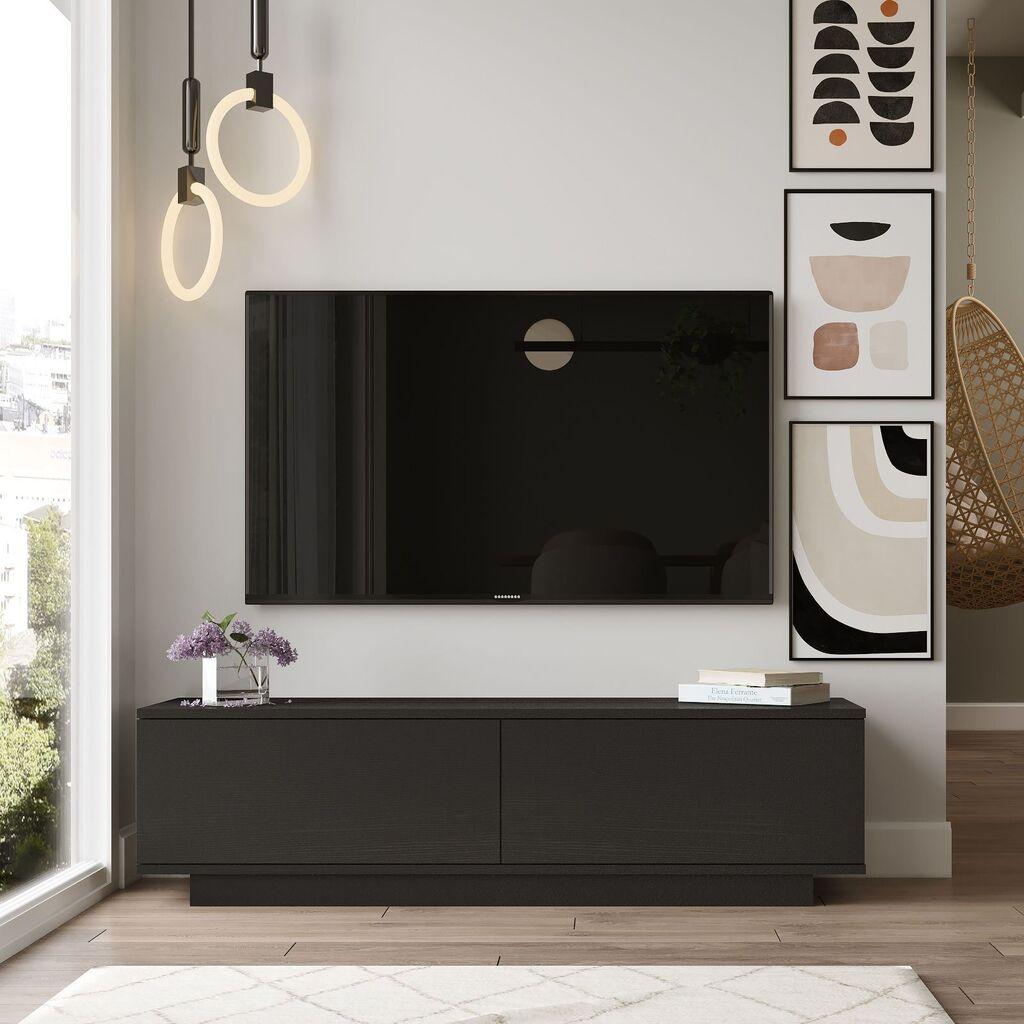 Hanah Home FN1 LB TV ormarić, crni
