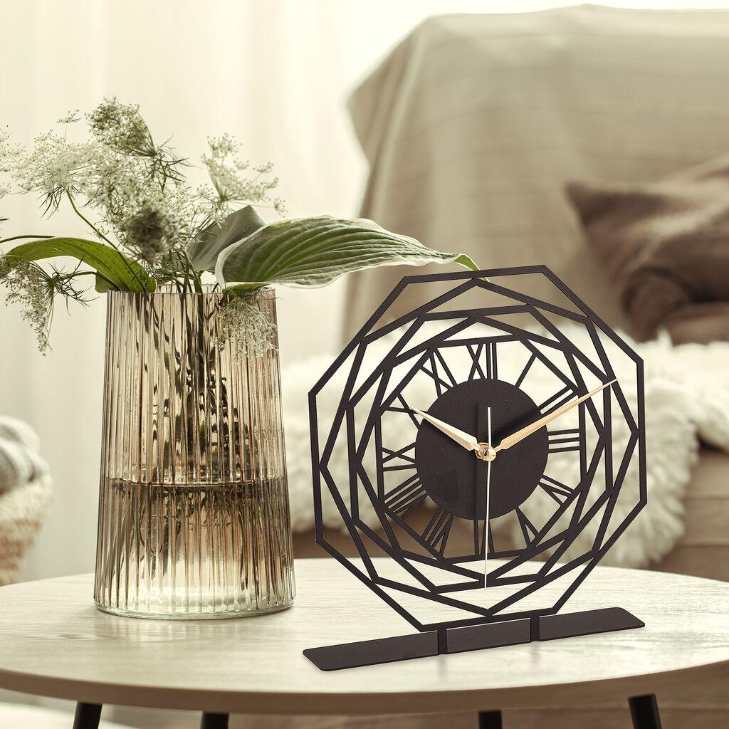 Aberto Design sat 25cm crni
