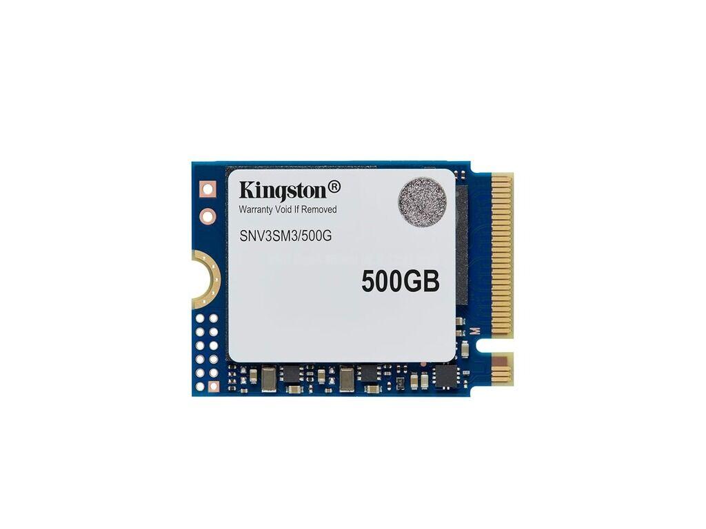 Kingston SSD disk NV3, 500 GB, M.2 2230, PCIe Gen 4.0x4, NVMe, 5000 MB/s, 3000 MB/s