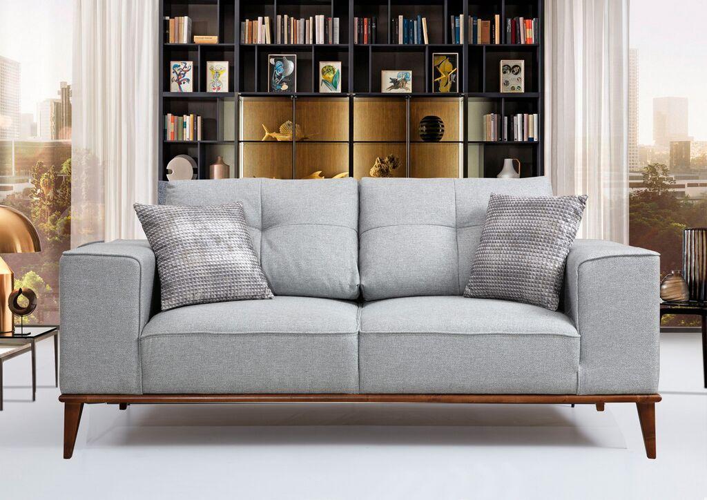 Atelier del Sofa Dvosjed Montana 91x85x184cm Siva