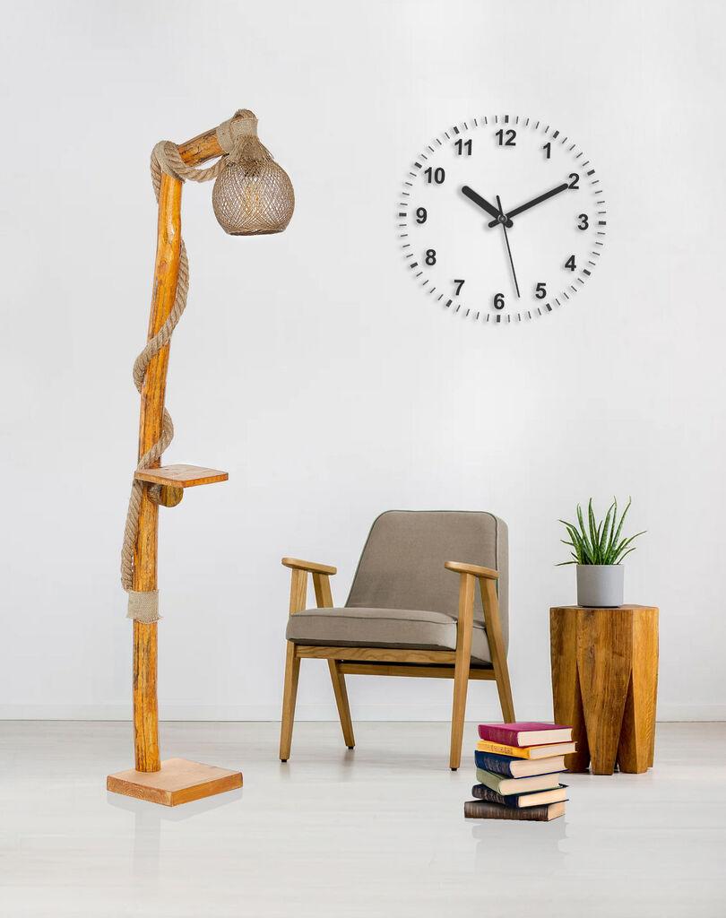 Opviq Arbor podna lampa, smeđa